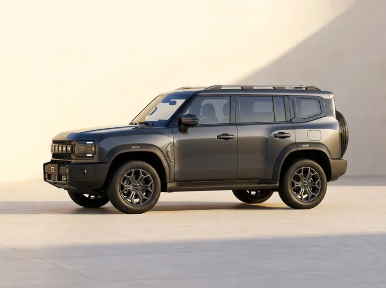 Dark grey Jetour T2 off-road SUV